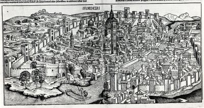 1470 yılında Floransa. by Unknown artist