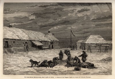 Fort Saint-Michel (Saint Michel), o sırada İngilizlerin elinde, Norton Körfezi