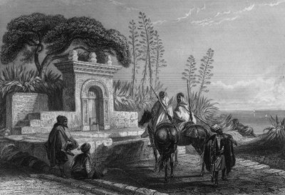 Cezayir yakınlarındaki çeşme by Unknown artist