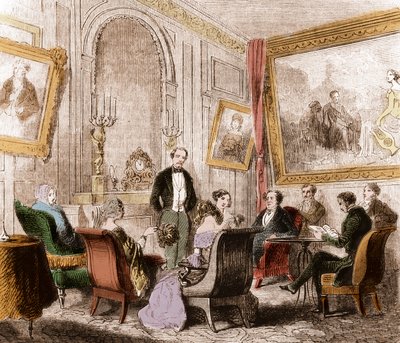 Francois Rene de Chateaubriand (1768-1848), Fransız yazar ve politikacı, Madame Recamier