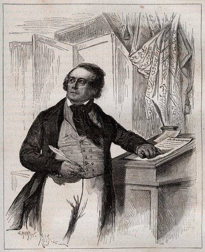 Francois Van Campenhout 1779-1848 - Belçikalı opera sanatçısı, şef ve besteci. by Unknown artist