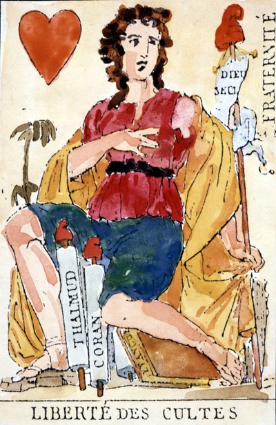 İbadet Özgürlüğü - Devrimci Oyun Kartı by Unknown artist