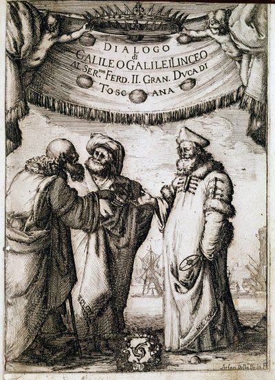Papa Urban VIII tarafından astronom ve fizikçi Galileo Galilei dit Galilee