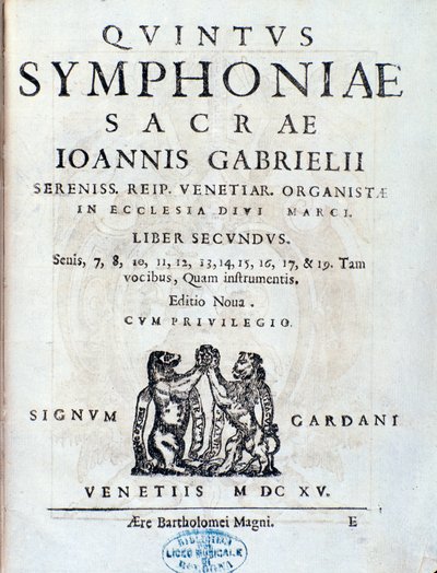 Giovanni Gabrieli