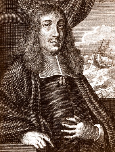 Gautier (Wouter) Schouten (1638-1704) Hollandalı kaşif by Unknown artist