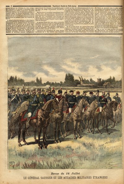 General Felix Gustave (Felix-Gustave) Saussier (1828-1905), 1884