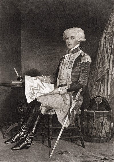 General La Fayette (Lafayette) (1757-1834). by Unknown artist