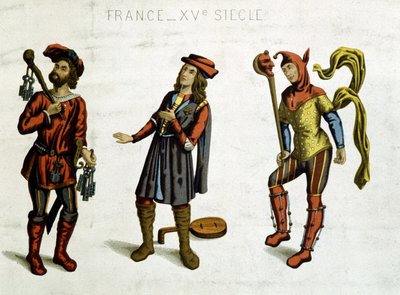 Bir ürkütücü danstan Geolier, minyon ve çılgın by Unknown artist