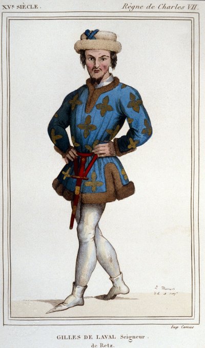 Gilles de Rais (Retz veya Rays) (1404-1440), Joan of Arc