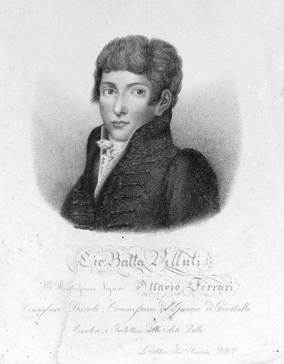Giovanni Battista Velluti (1781-1861), son opera hadım. by Unknown artist