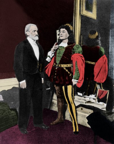 Giuseppe Verdi ve Victor Maurel (Iago