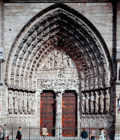 Gotik Sanat: Cathedrale Notre Dame de Paris