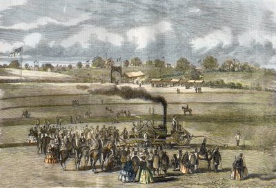 Büyük Britanya: Tarım, çiftçilik sahnesi. 1854