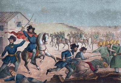Guerra Grande: Garibaldi, San Antonio Savaşı