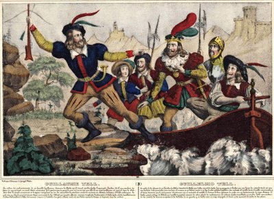 Guillaume Tell (William Tell) oku keşfeder by Unknown artist