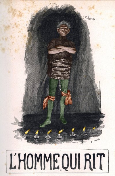 Gwynplaine, örtün. "Gülen Adam"ın by Unknown artist
