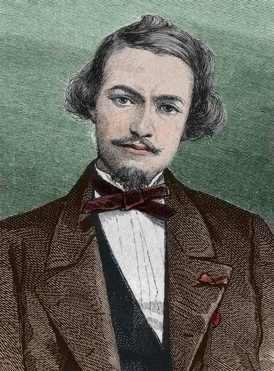 Henri Duveyrier (1840-1892), Fransız kaşif - Henri Duveyrier oryantalist, Fransız gezgin ve coğrafyacının portresi by Unknown artist