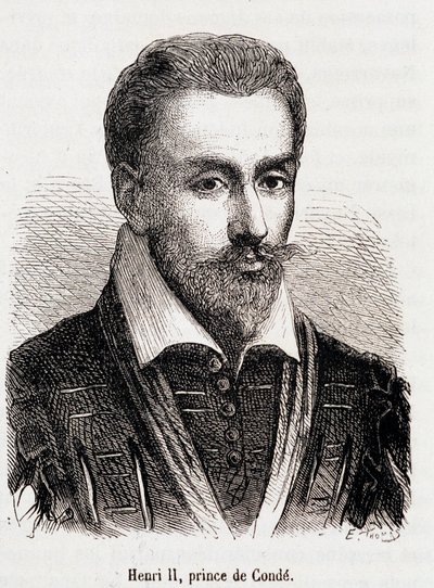 Bourbon Henry II (1588 - 1646) Conde Prensi. by Unknown artist