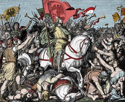 Fowler Henry Doğu Francia Kralı ilan edildi - Germania Henry I (veya Oiseleur Henry olarak bilinen Saksonya, 876-936) 919
