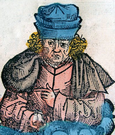 Herodot (Herodotos, MÖ 484-425), Yunan tarihçi - HERODOTUS MÖ 490-425, Yunan tarihçi - Nürnberg Chronicle