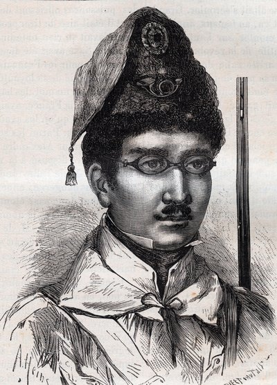 Hippolyte-Louis-Alexandre (Hippolyte Louis Alexandre) Dechez, dit Jenneval, Fransız komedyen ve şair - 1801 - 1830. by Unknown artist