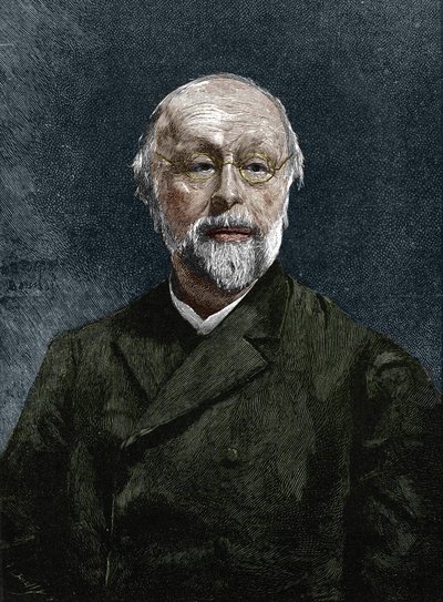 Hippolyte Taine (1828-1893), Fransız filozof ve tarihçi. by Unknown artist