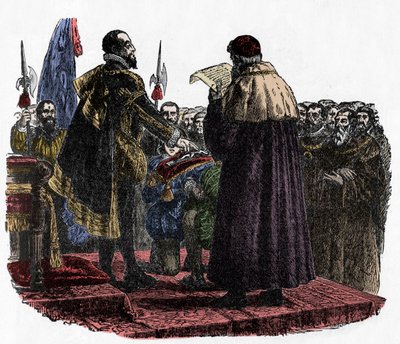 Hugh Capet Egemenlik Yemini - Frankların kralı Hugues Capet (941-996 dolaylarında), 987 -1882