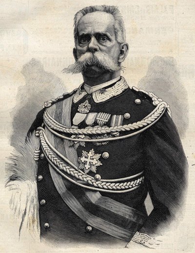 Humbert I (1844-1900), İtalya Kralı. by Unknown artist