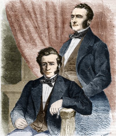 Isaac (1800 - 1875) ve Emile (1806 - 1880) Pereire, Societe de Credit mobilier ve Compagnie Generale Transatlantique