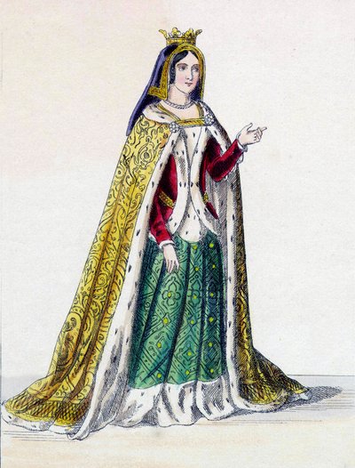 Katolik (1451-1504), Kastilya Kraliçesi olarak bilinen Kastilyalı Isabella I. by Unknown artist