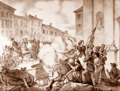 Italian Unite (Risorgimento (1848-1870): On Days of Brescia bölümü, 23 Mart - 1 Nisan arası) by Unknown artist