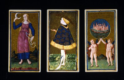 İtalyan tarotları. Bonifacio Bembo tarafından Brera Tarotu by Unknown artist