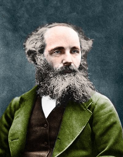 JAMES CLERK MAXWELL (1831-1879). İskoç fizikçi. 1875 dolaylarında. by Unknown artist