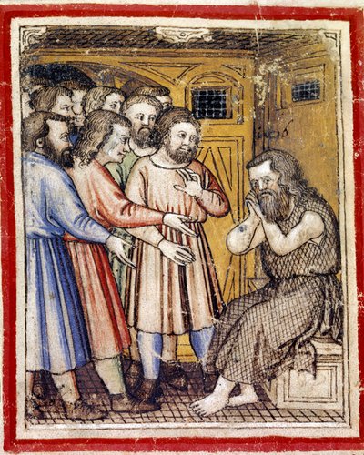 Jacob, oğlu Joseph Minyatür