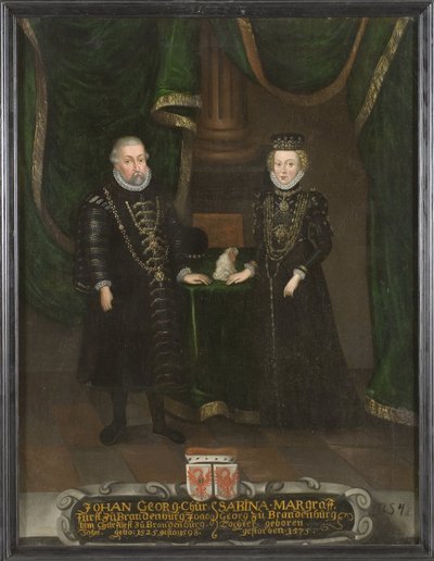 John II George, Bursar olarak bilinir, Brandenburg Ansbach