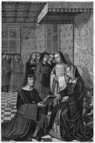 Jean Marot, şair (1463-1526), Fransa Kraliçesi Anne