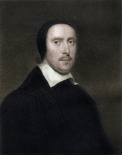 Jeremy Taylor 1613-1667 - gravür - 19. yüzyıl by Unknown artist