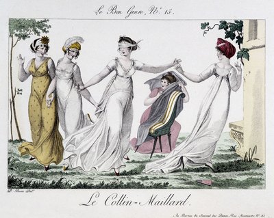 Colin-Maillard Oyunu (Colin Maillard) - “” Le Bon türü”nde”, n¡14, 19. yüzyılın başları by Unknown artist