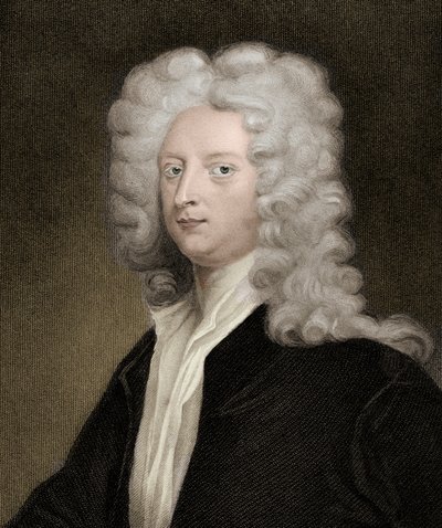 Joseph Addison 1672-1719 gravür - 19. yüzyıl by Unknown artist