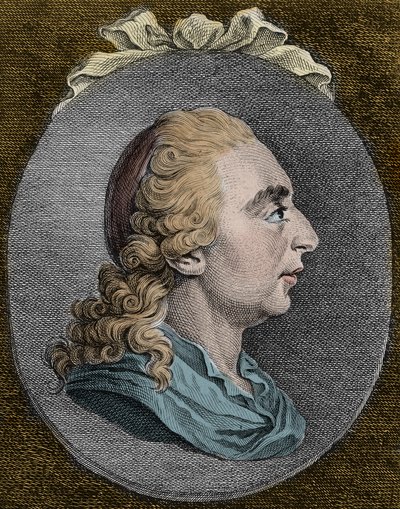 Joseph Freiherr von Sonnenfels (1732-1817) Avusturyalı ve Alman hukukçu ve romancı gravür - Joseph von Sonnenfels Avusturyalı hukukçu ve yazar by Unknown artist