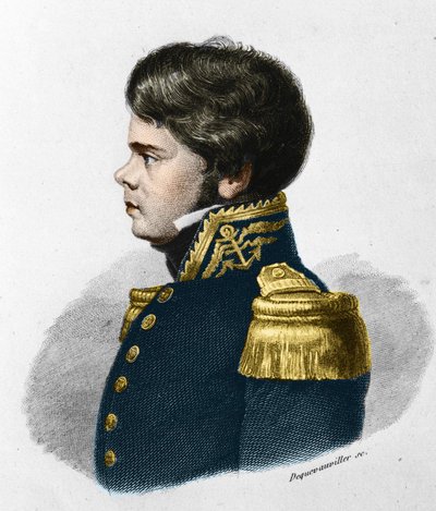 Jules Poret de Blosseville. Fransız kaşif, denizci ve coğrafyacı. 1802-1833. by Unknown artist