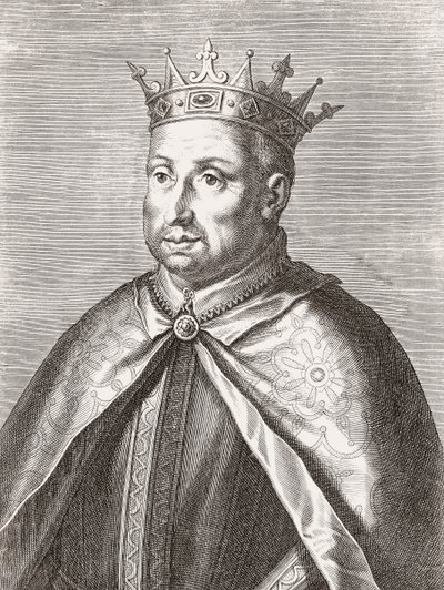 Portekiz Kralı Afonso II. Vesika. by Unknown artist