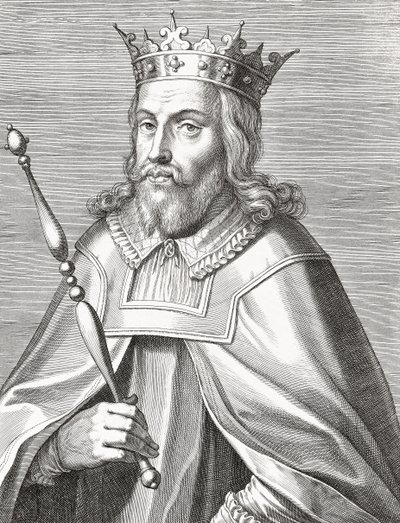 Portekiz Kralı I. Duarte. Edward I. Portre. by Unknown artist