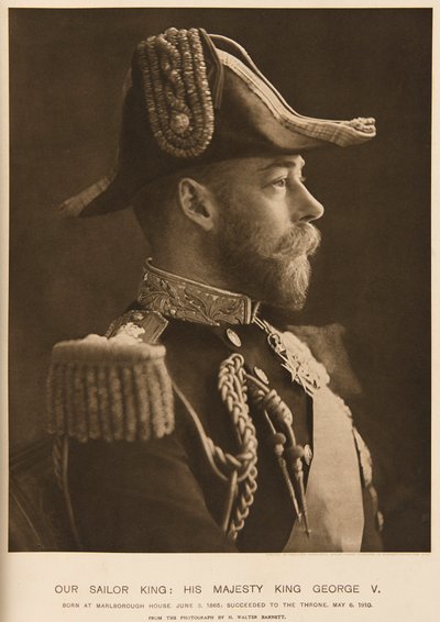 Kral V. George, 1903 civarı by Unknown Artist