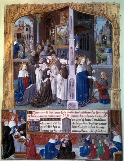 Kral Louis IX (1214-1270) (Saint Louis), 1255
