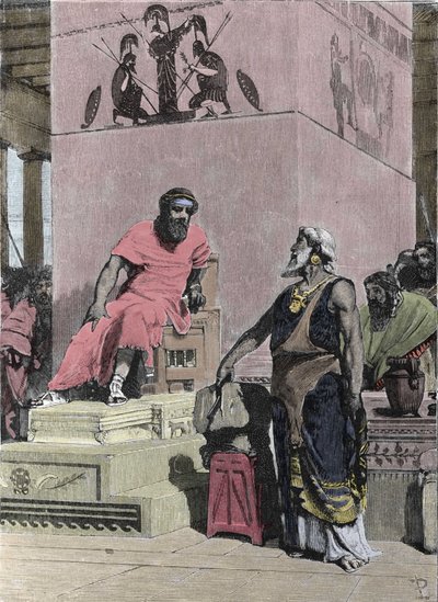 Etrüsk kökenli Kral Yaşlı Tarquin by Unknown artist
