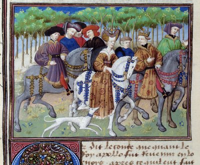 Kral ve Kraliçe ava gidiyor (Valois