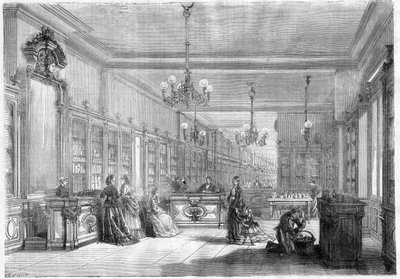 Büyük parfümeri evi Pinaud ve Meyer (Edouard Pinaud ve Meyer), 1870 yılında Paris