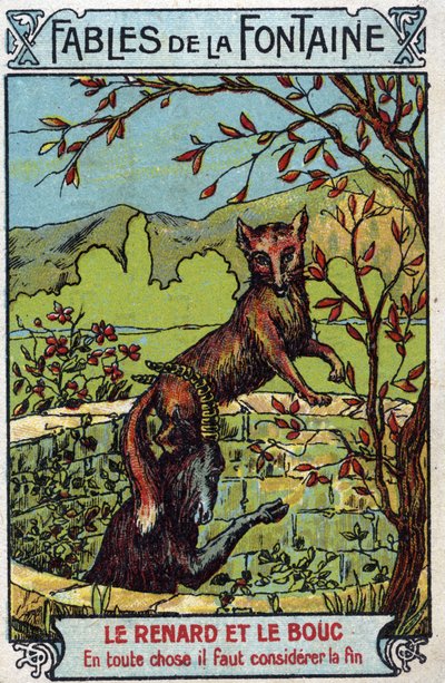 Le Fox et le Bouc - Jean de La Fontaine