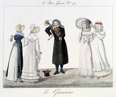 Le grimacier: 18. yüzyılda sokak müzisyeni - “” Le bon türünde”” n¡95 by Unknown artist